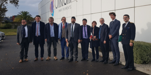 Visite du ministre au siège Olikrom