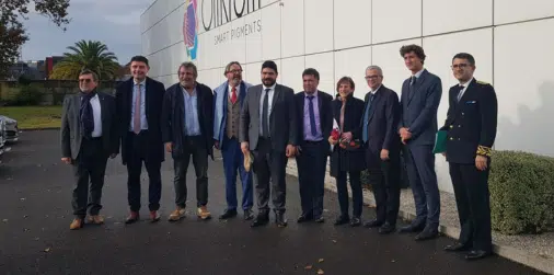 Visite du ministre au siège Olikrom